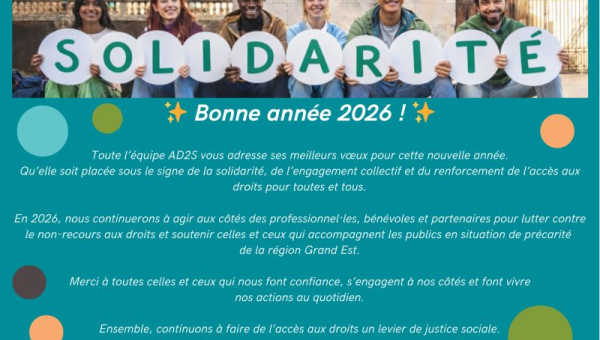 Meilleurs Voeux  2026 !